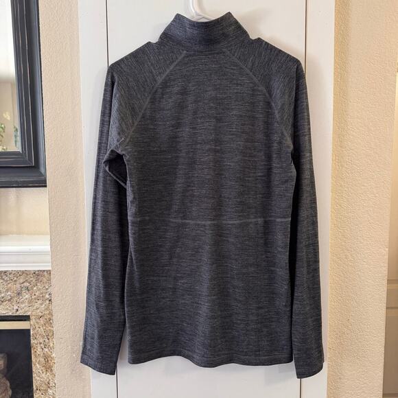 Outdoor Research Women's Alpine Onset Merino 150 Half Zip Shirt Size Medium Gray - Picture 5 of 9